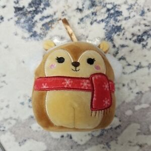 5 Inch Darla The Reindeer Christmas Squishmallow Excellent Used Condition